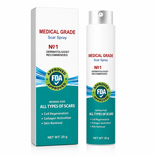 Spray para cicatrices