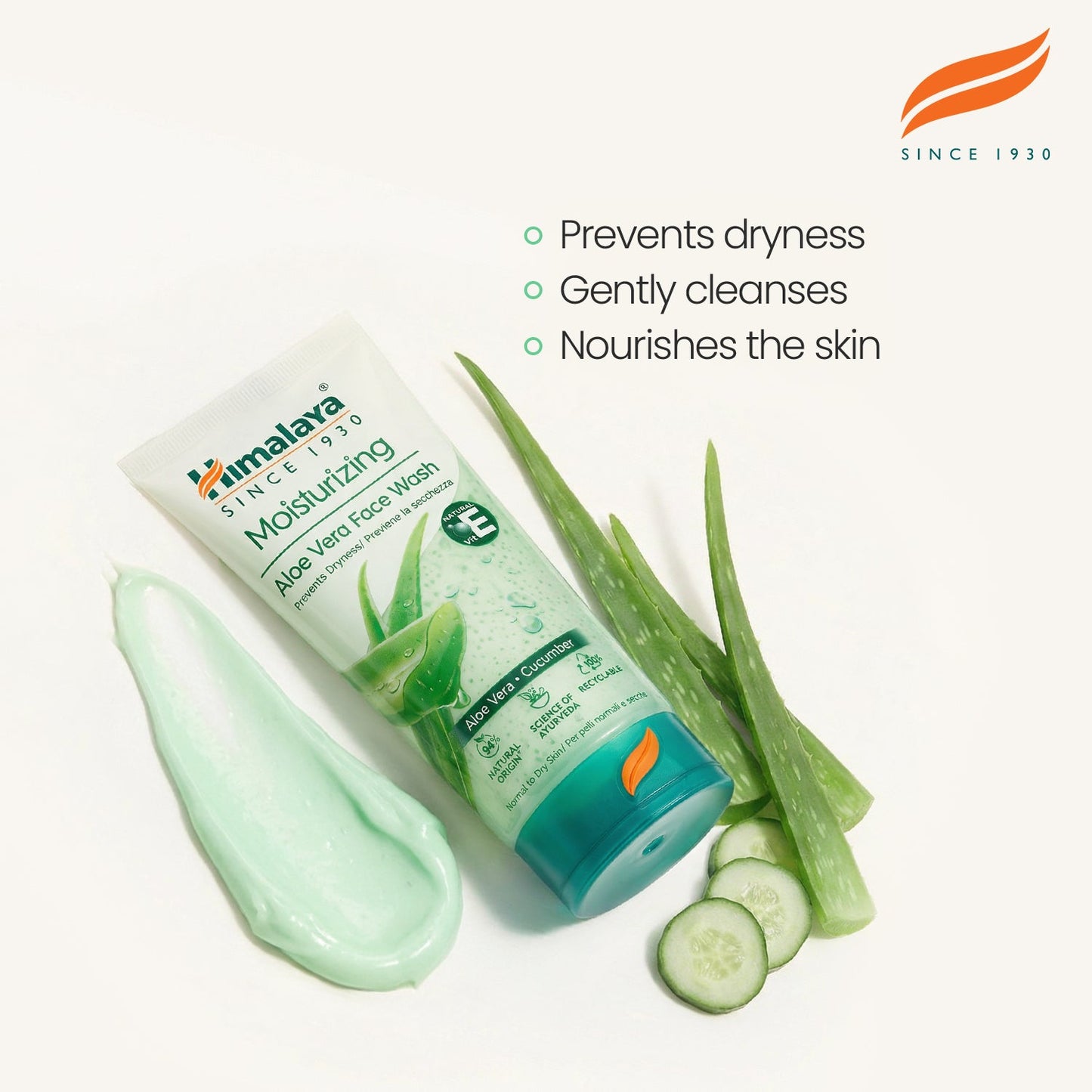 Himalaya Moisturizing Aloe Vera Face Wash - 150ml