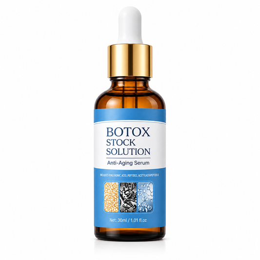 Sérum antienvejecimiento con solución concentrada tipo bótox