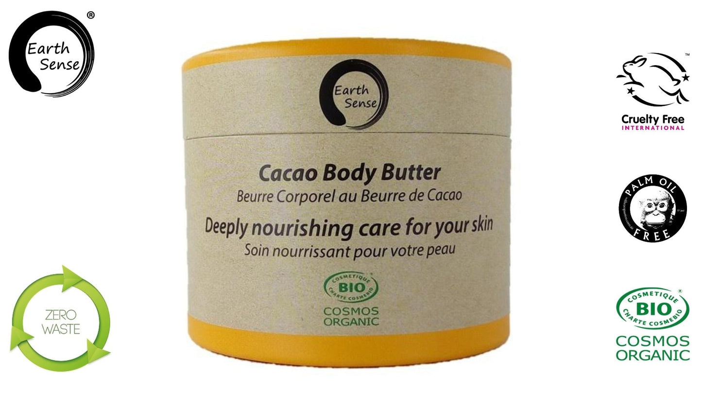 Organic Cacao Body Butter 200ml - 1 piece - 100% recycled paper