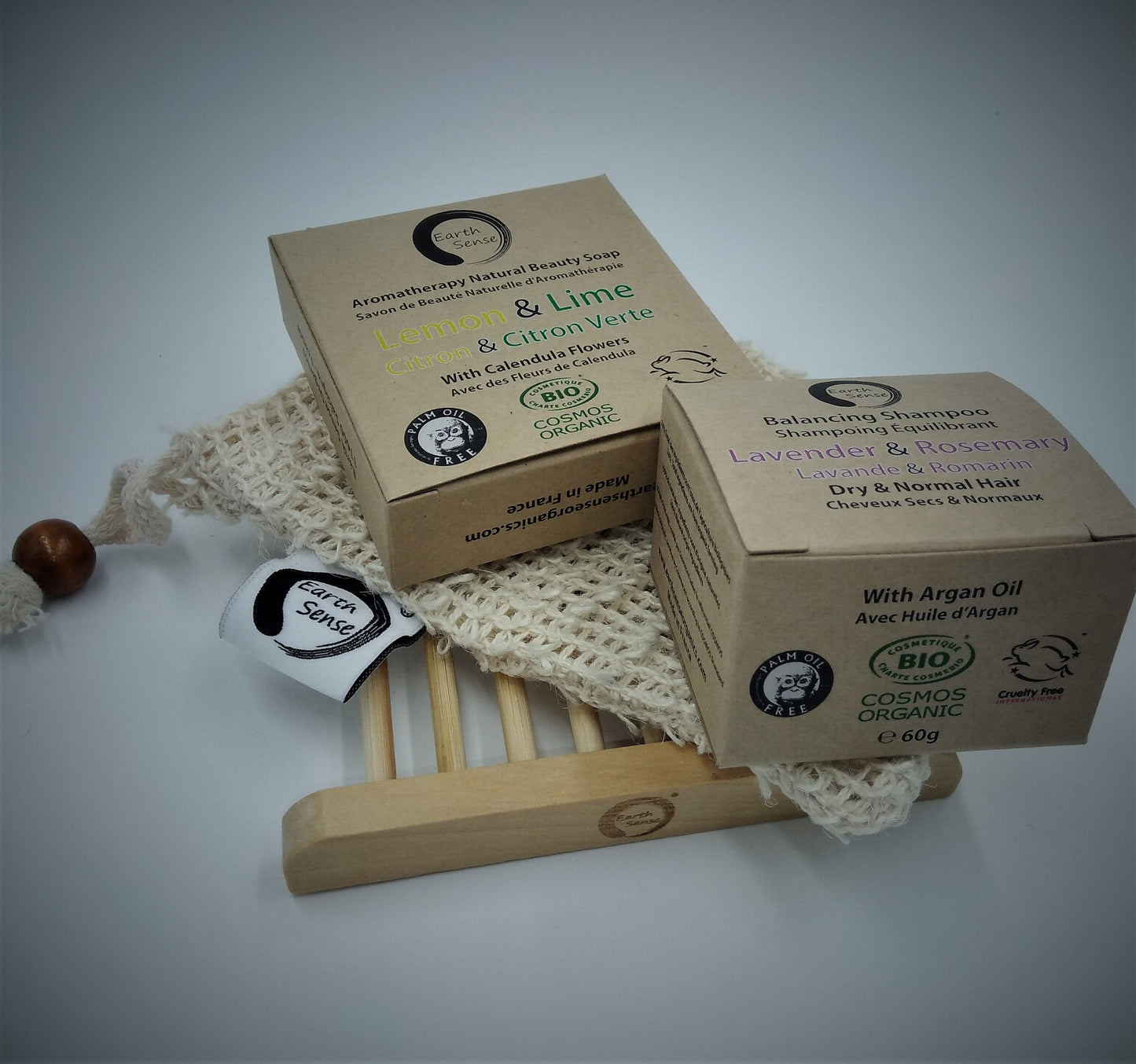 Gift Set DUO - Organic Solid Shampoo & Organic Solid Soap plus