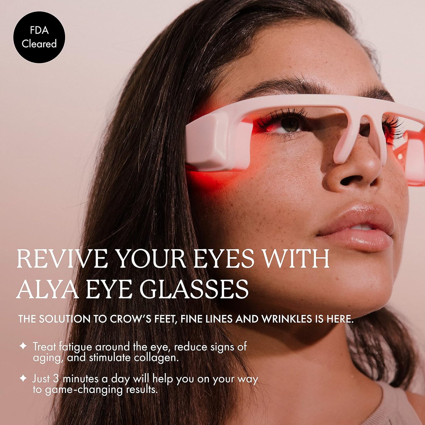 Masajeador de ojos con fototerapia LED