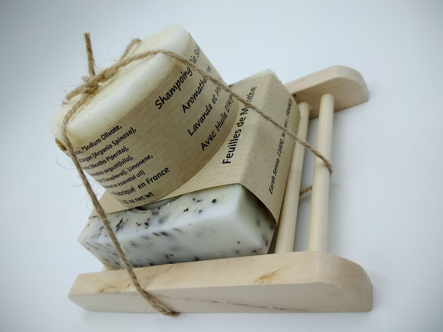 Gift Set DUO - Organic Solid Shampoo & Organic Solid Soap plus