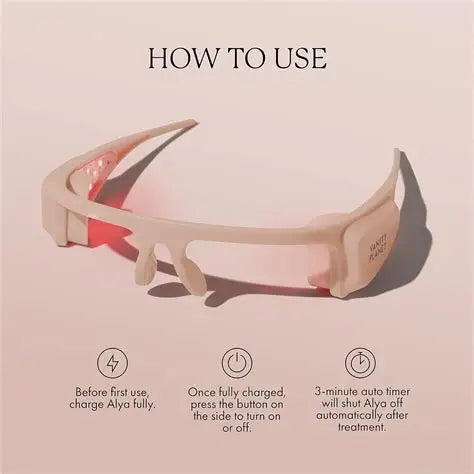 Massageador Ocular com Fototerapia LED