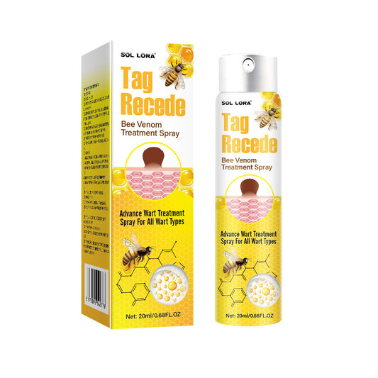 Spray veneno de abelha para eliminar verrugas