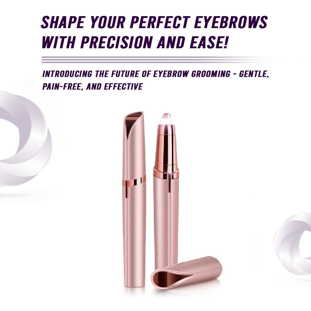 Rechargeable Facial + Eyebrow Hair Removers Set -2 Pack