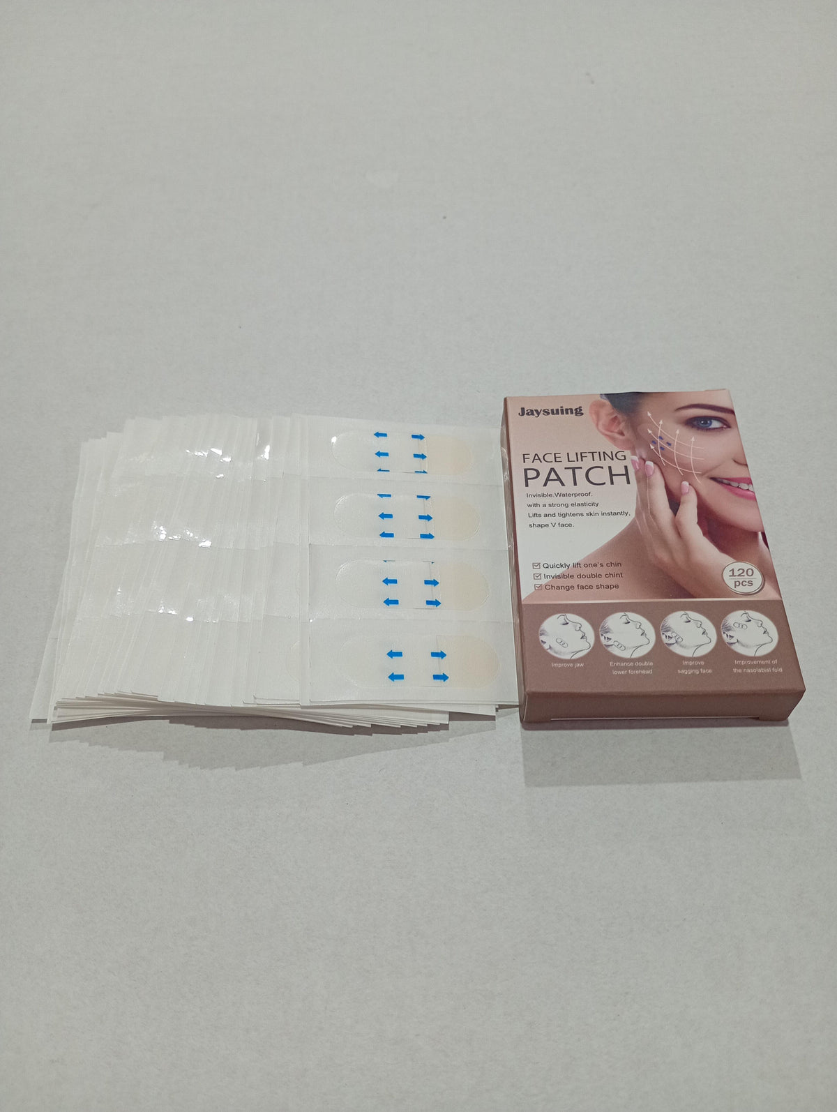Adhesivo de estiramiento facial 120pcs - additional image 1