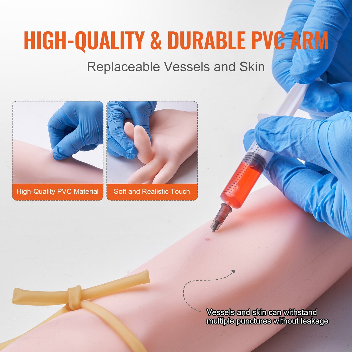 Phlebotomy Practice Kit, IV Venipuncture Intravenous Training Kit,